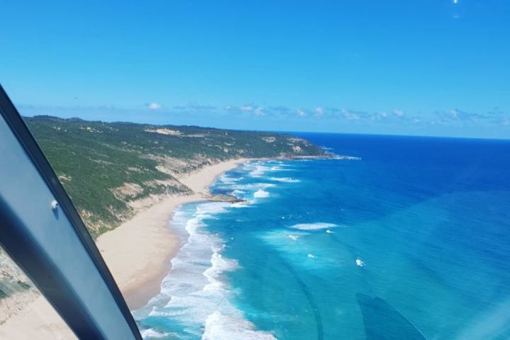 Coast from Helicopter